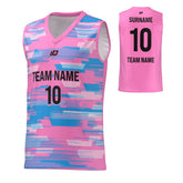Basketball Jersey Glitch - Pink
